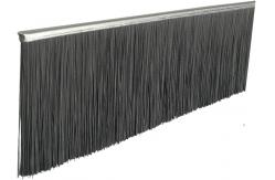 China PP Hair Door Bottom Seal Strip Brush Sweeps Frost Resistant supplier