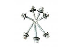 China EPDM Hex Head Self Drilling Decking Zinc Plated Screws supplier