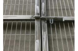 China Easy Installation PVC Coated 2*4m Metal Garden Fence Gate supplier