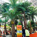 Artificial 15m Date Palm Tree For Theme Park Canteen Long Lasting Anti UV for sale