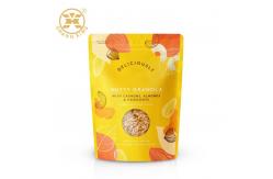 China Resealable Biodegradable Plastic Ziplockk Bags ROHS Matte Finished Dried Fruit Packaging supplier