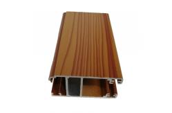 China Sliding Windows Building Materials 6063 T5 Wood Finish Aluminium Profiles supplier