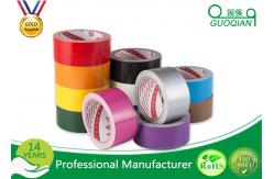 China Personalized Black Electrical Cloth Tape , Cool Fabric Duct Tape For Packing supplier