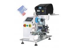China Automatic Wire Label Machine , Round Rotation Cable Labeling Machine supplier