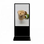 VETO Indoor Floor Standing LCD Advertising Display 49 55 65 Inch 4K Vertical Interactive Touch Signage For Retail Store for sale