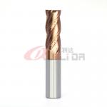 18mm 3/4 Imperial Carbide End Mills 30 Degree 4f Square Nose End Mill HRC55 for sale