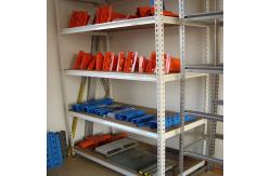 China White Adjustable Teardrop Light Duty Warehouse Use For Supermarket supplier