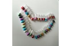 China 16mm 2g Mini Pill Bottles Cylindrical Shape Aluminium Cap supplier