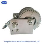 Light Weight Small Manual Hand Winch With Soft Rubber Handle 800lbs for sale