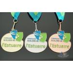 Zinc Alloy Award Coins Medallions Personized Color Filled Smooth Back for sale