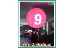 China Customized Diameter 0.8m Inflatable Backpack Balloon Pink For Advertising supplier