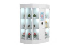 China 22 Inch Touch Screen Flower Vending Locker With Refrigerator Cooling System supplier