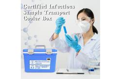 China Insulation Layer UN2814 Box PU Polyurethane Foam Vaccine Cooler supplier