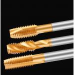 M6 M7 M8 M9 M10 Spiral Fluted Tap Carbide Milling Cutter Metric Screw Tap for sale