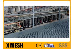 China Length 2000mm Welded Steel Grating Serrated Galvanised Grid Mesh supplier