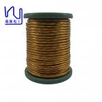 0.4mm X 120 Strands Super Enameled Copper Winding Wire High Voltage PI Film Taped for sale