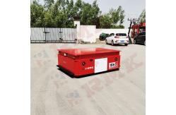 China Cargo Handling Trackless Transfer Trolley Electric With Pu Wheel Motor Power 6kw supplier