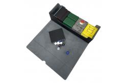 China Super Large 400+ MTG Trading Deck Card Box With Dice Tray PU Leather supplier