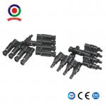 PV Solar Panel Connector 1 To 4 T Branch Connectors Cable Coupler Combiner 1 Pair for sale