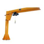 3T 360 Degree Rotating Wire rope electric hoist cantilever crane for sale