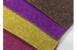 China Stylish Shiny Glitter Foam Sheets Crafts Wrapping Paper 1/128 Glitter Sand Material supplier