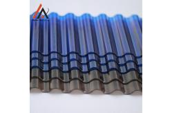 China Lightweight Clear Corrugated Polycarbonate Plastic Sheet Roofing supplier