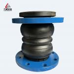 Double Sphere Rubber Expansion Joint Axial Movement SS304 Flange for sale