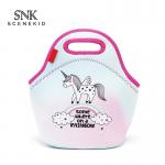 Print Cut Cartoon Pattern Picnic Insulated Cooler Lunch Bag for sale