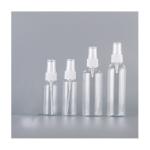 PET Empty Plastic Mist Spray Botle clear Perfume alcohol Refillable Plastic Spray Bottles with Fine Mist Sprayer Pump for sale