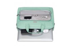 China Simple Design Laptop Shoulder Bag Polyester Messenger Carrying Briefcase supplier