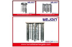 China 304 Stainless Steel Full Height Turnstile With RS 485 Entry Systems supplier