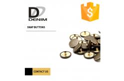 China 4 Parts 22L 24L Silver Concealed Metal Press Stud supplier