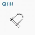Ss316 Ss304 Plated D Type Shackle / Plate Bow Type Shackle for sale