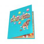 Various Designs 8 Ounces Creative Greeting Cards Quantity 15 Cards Per Pack