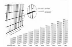China Galvanized Double Loop Fencing supplier