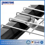 Warehouse Pallet Rack Shelving With Galvanized Wire Mesh Decks For Storage