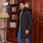 usiness-Style Long Hooded Winter Thickened Down Jacket – Your Winter Warmth Guardian