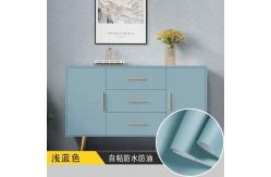 China Anti Scratch Soft Touch Wallpaper 0.6m*50m Kitchen Wardrobe Stickers supplier