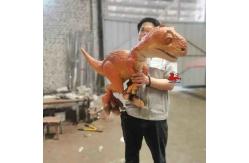 China Animatronic Dino Hand Puppet Weatherproof Brachiosaurus Puppet supplier