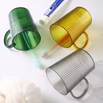 Stylish Plastic Mouthwash Cup Insta Style With Comfortable Handle for sale