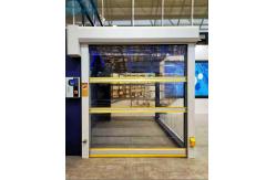 China                  Transparent Factory Fast Roller Shutter Automatic PVC High Speed Doors              supplier