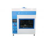 IEC60695 Flammability Testing Equipment , 0.5m³ Needle - Flame Tester PLC Control