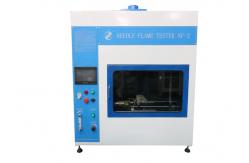 China IEC60695 Flammability Testing Equipment , 0.5m³ Needle - Flame Tester PLC Control supplier