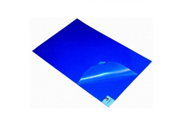 Cleanroom Entry Decontaminating Sticky Floor Mat Blue PE 30 Layers Anti Static