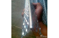 China Durable Drywall Galvanized Corner Bead 0.4mm Thickness Diamond Mesh supplier