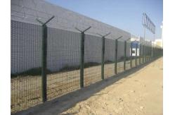 China Powder Coated Clearview 358 Mesh Fence 8 Gauge supplier