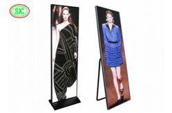China AC 220V Advertising LED Screens 2m Length Poster Asynchronous Control Mode supplier