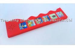 China Wave Shaped Push Button Sound Module Multi Sound Panels For Infant Kids supplier
