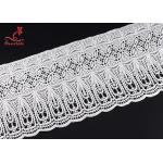 100% Polyester Water Soluble Lace For Dress Borders And Garment Borders for sale