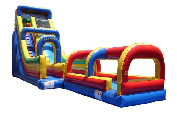 Inflatable hippo slide giant outdoor slide, inflatable water slide